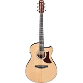 Ibanez AAM50CE Advanced Acoustic Auditorium Acoustic-electric Guitar - Open Pore Natural