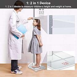 2-in-1 Height and Weight Scale for Children