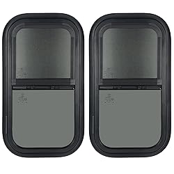 OUTPRIZE 2 Pack Vertical RV Window, 15" W x 22" H