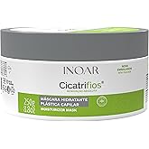 Inoar Cicatrifios Hair Mask with RejuComplex3 for Deep Repair, Conditioning, Frizz Control & Enhanced Softness, 6.7 Fl Oz