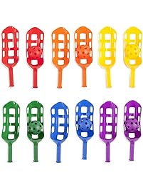 Champion Sports Scoop Ball Set: Classic Outdoor Lawn Party & Kids Game in 6 Assorted Colors