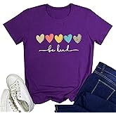 LOOKFACE Women Graphic T Shirts Cute Soft Tees