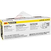 Hand-Masker 3M Painter's Plastic Plus MFB-9, 9 ft x 400 ft x .31 mil | Masking Film, Protects Surface From Paint Splatters, Drips, Roller Mist or Spray, Lacquer and Solvent Resistant