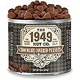 The 1949 Nut Co. Chocolate Covered Virginia Style Peanuts | Oil Roasted Fried with a Unique Crispy Crunch | Extra-Large, Hand-Cooked in the USA with an Old Family Recipe, 10 oz.