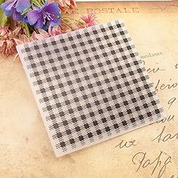 Plaid Houndstooth Texture Background Plastic
