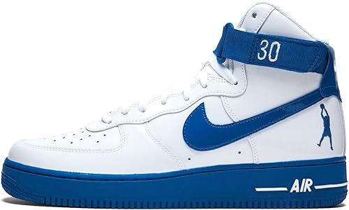 nike air force 1 high white and blue