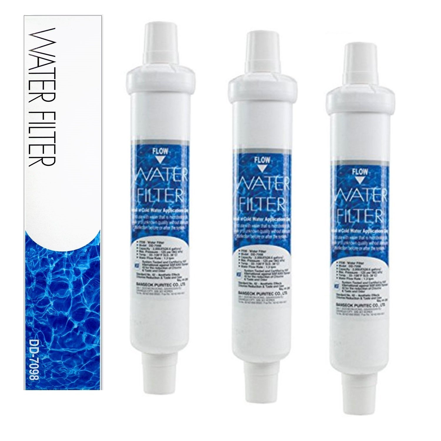 3 x Water Filter DD7098 for Daewoo refrigerators Amazon.co.uk Kitchen & Home