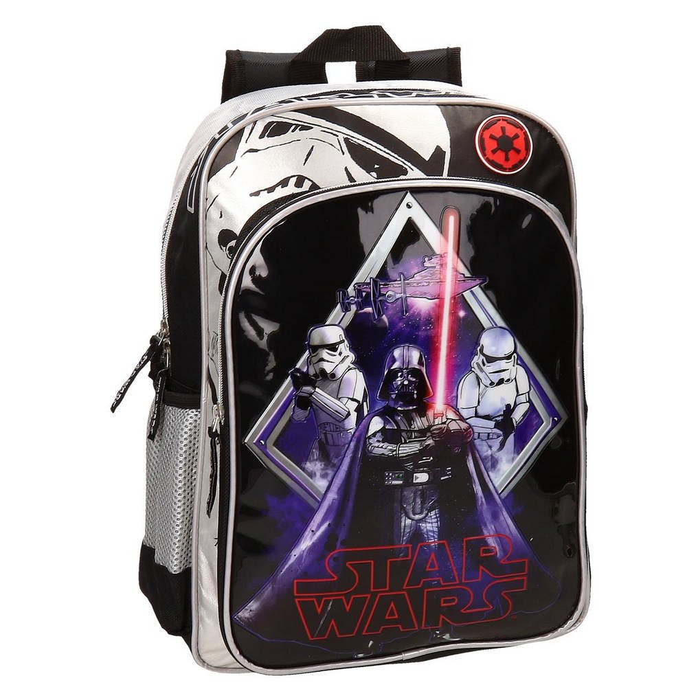 Star Wars Darth Vader Mochila Adaptable a Carro Color Negro