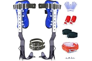Lenareli Climbing Equipment. Tree - Climbing Kits. Anti - Slip Climbing Tools with footboards. —— Forestry Operation Equipment Suitable for Rock Climbing, Tree Trimming, Hunting, and Fruit Picking.