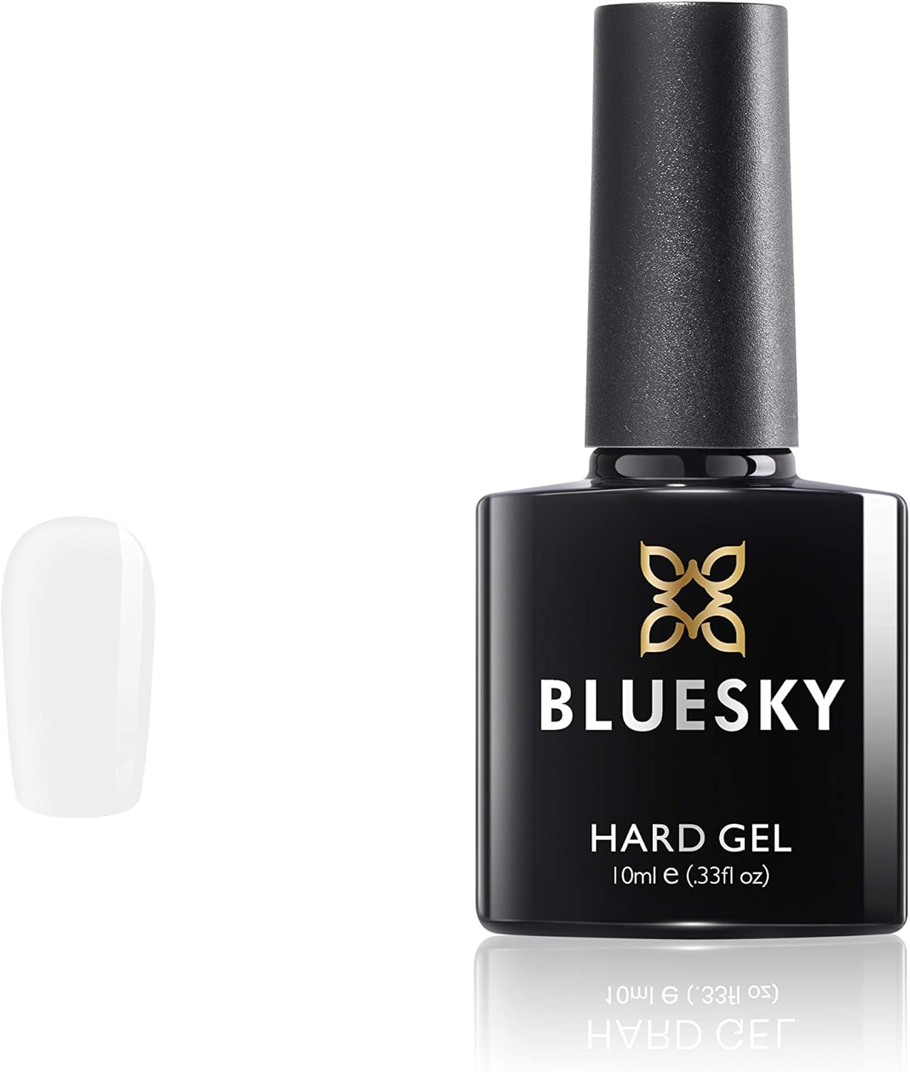 Bluesky Gel Nail Polish, Hard Gel, Clear, 10 ml (Requires Curing Under
