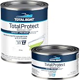 TotalBoat TotalProtect Marine Barrier Coat Epoxy Primer - White Quart | 2-Part Epoxy System Prevents Fiberglass Blisters &amp; Metal Corrosion; Use with Topside Paint, Bottom Paint &amp; Fairing Compound