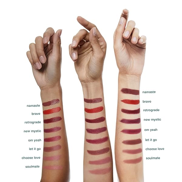 WELL PEOPLE OPTIMIST LIPSTICK, HYDRATING, HIGH-PIGMENT LIPSTICK FOR LONG-LASTING COLOR, NOURISHES LIPS, SATIN FINISH, VEGAN & CRUELTY-FREE, OM YEAH
