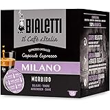 BialettiCaffè d'Italia Milano (Gusto Morbido) - Box 16 Capsule