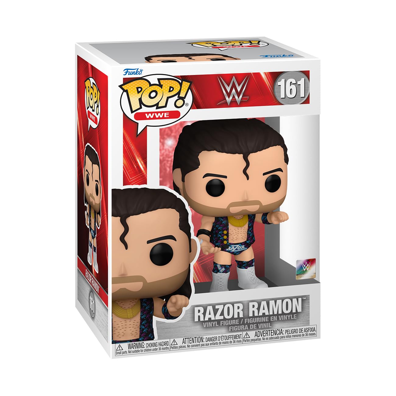 Funko Pop! WWE: WWE 94 SS - Razor Ramon - Collectable Vinyl Figure - Gift Idea - Official Merchandise - Toys for Kids & Adults - Sports Fans - Model Figure for Collectors and Display