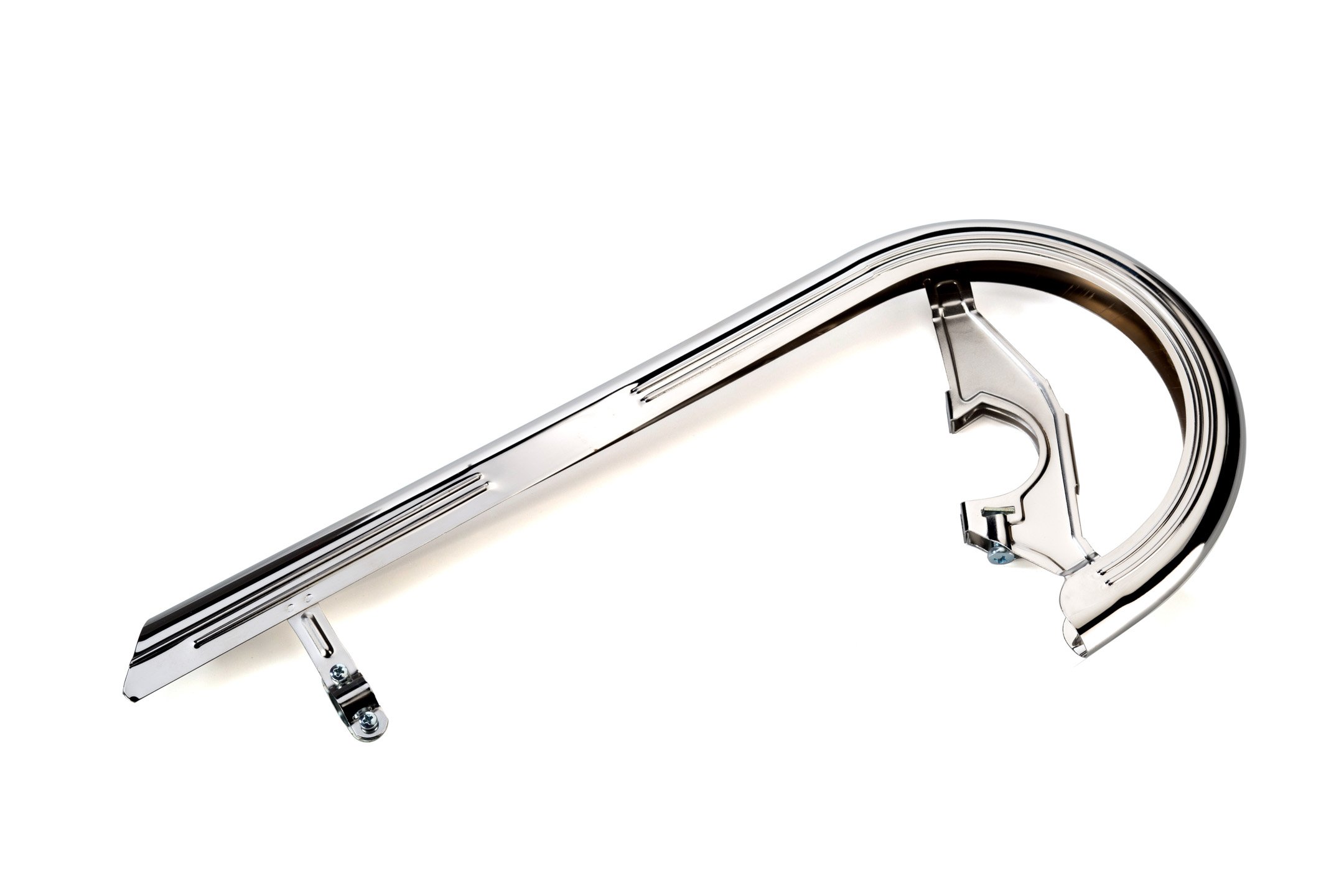 Cicli Bonin Unisex Adult Lampo 46 Crowns Chain Guard - Chrome, One Size