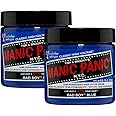 MANIC PANIC Classic Bad Boy Blue Semi Permanent Hair Color - Denim Blue Hair Dye for Women & Men That Lasts 4-6 Weeks - Vegan, Ammonia & Cruelty-Free - Create & Mix Custom Shades (4oz / 2pk)