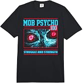 Mob Psycho 100 Struggle and Strength Comfort Colors Adult Heavyweight T-Shirt