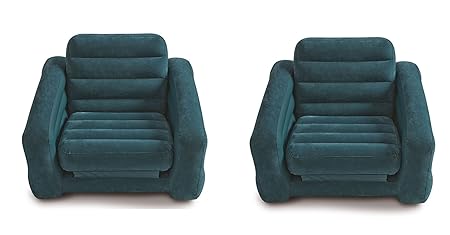Intex Pull Out Chair Inflatable Bed 42 X 87 X 26 Pqbdkz