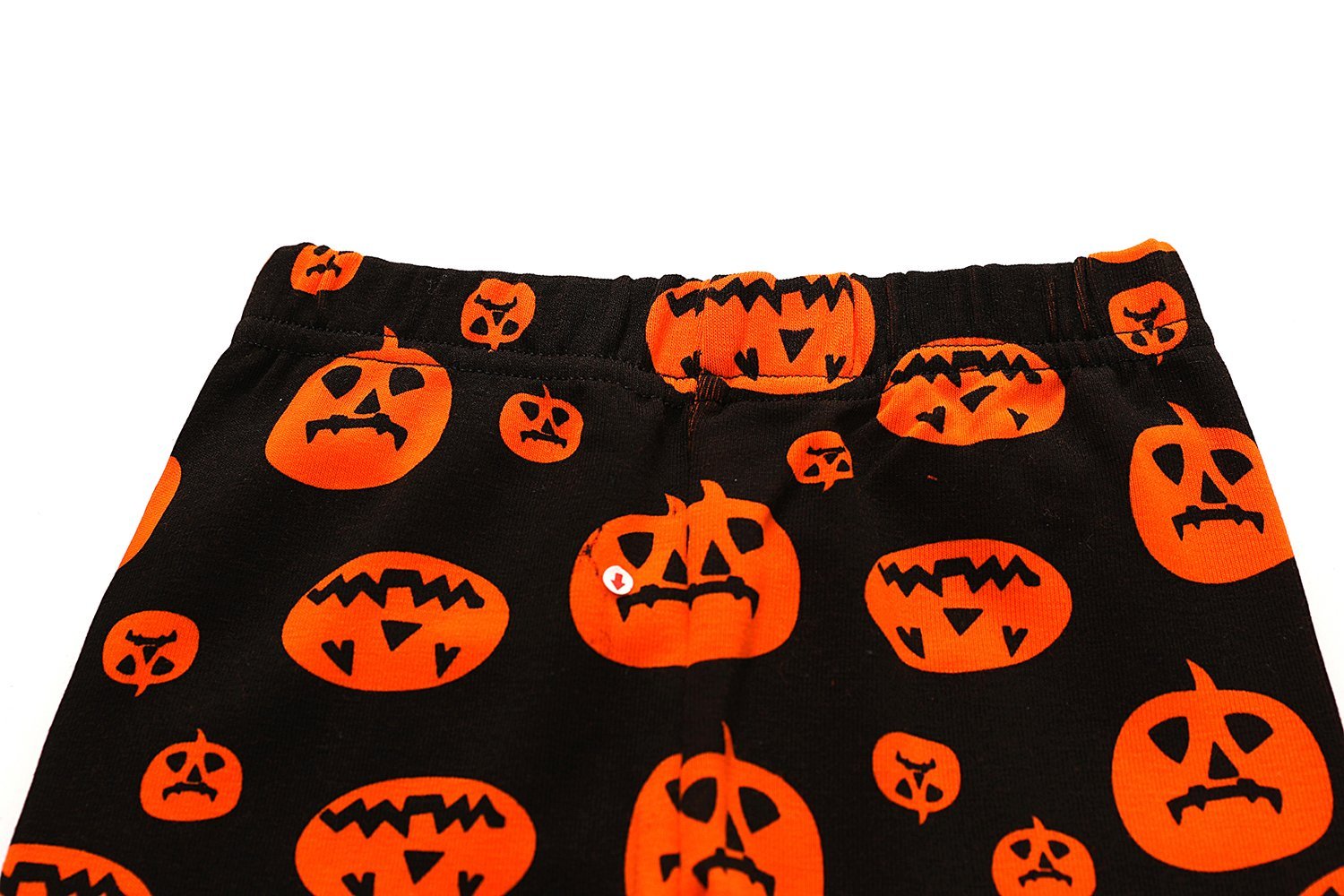 Little Boys Girls Halloween Pajamas Cotton 2 Piece Long Sleeve Pumpkin Sleepwears Set Toddler Kid Clothes Size 3-4Years