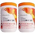 Youngevity Beyond Tangy Tangerine 2.0 Citrus Peach Ultimate Multi-Vitamin & Mineral Complex - Made with Natural & Whole Foods | 8,000 ORAC | 2 Canisters