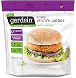 Gardein Meatless Crispy Chick'n Patties, Protein Packed Patties, 4 Count (Frozen)