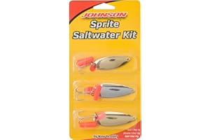 Berkley Johnson Sprite Fishing Hard Bait, Assorted Saltwater Kit, 2in - Varied