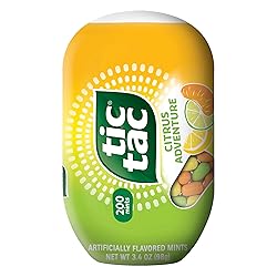 Tic Tac Citrus Adventure Mints, Bulk 8 Pack, Mints