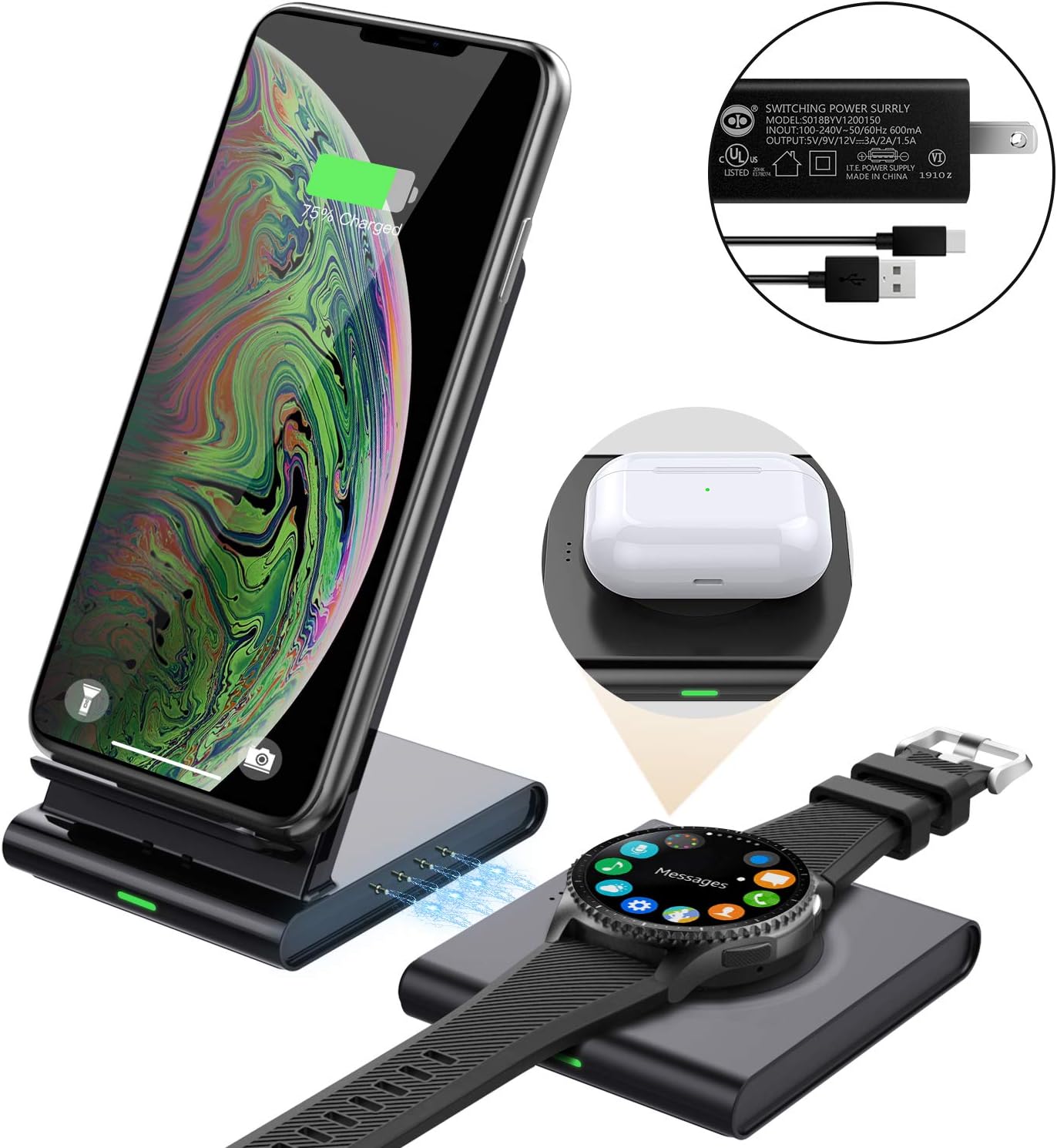 iphone xr samsung gear s3