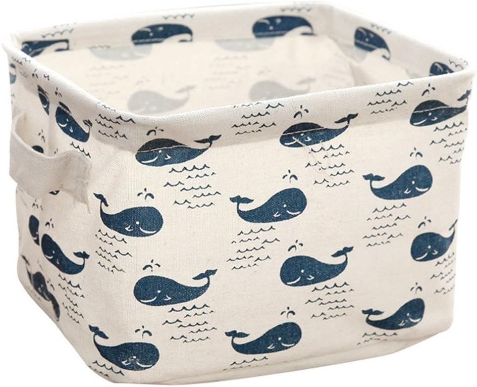 Albeey Faltbar Kinderzimmer Spielzeug Aufbewahrungskorb mit Griff