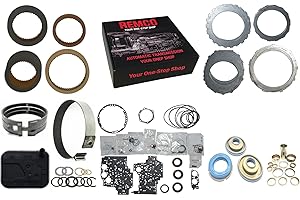 4L80E 4L85E [97-UP] Transmission Rebuild Kit Combo Friction Steel Clutch Pack Gasket Set Bands Pistons Filter Heavy-Duty