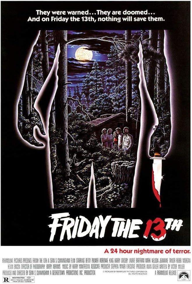 Kopoo Friday The 13th Movie Poster (1980), 24