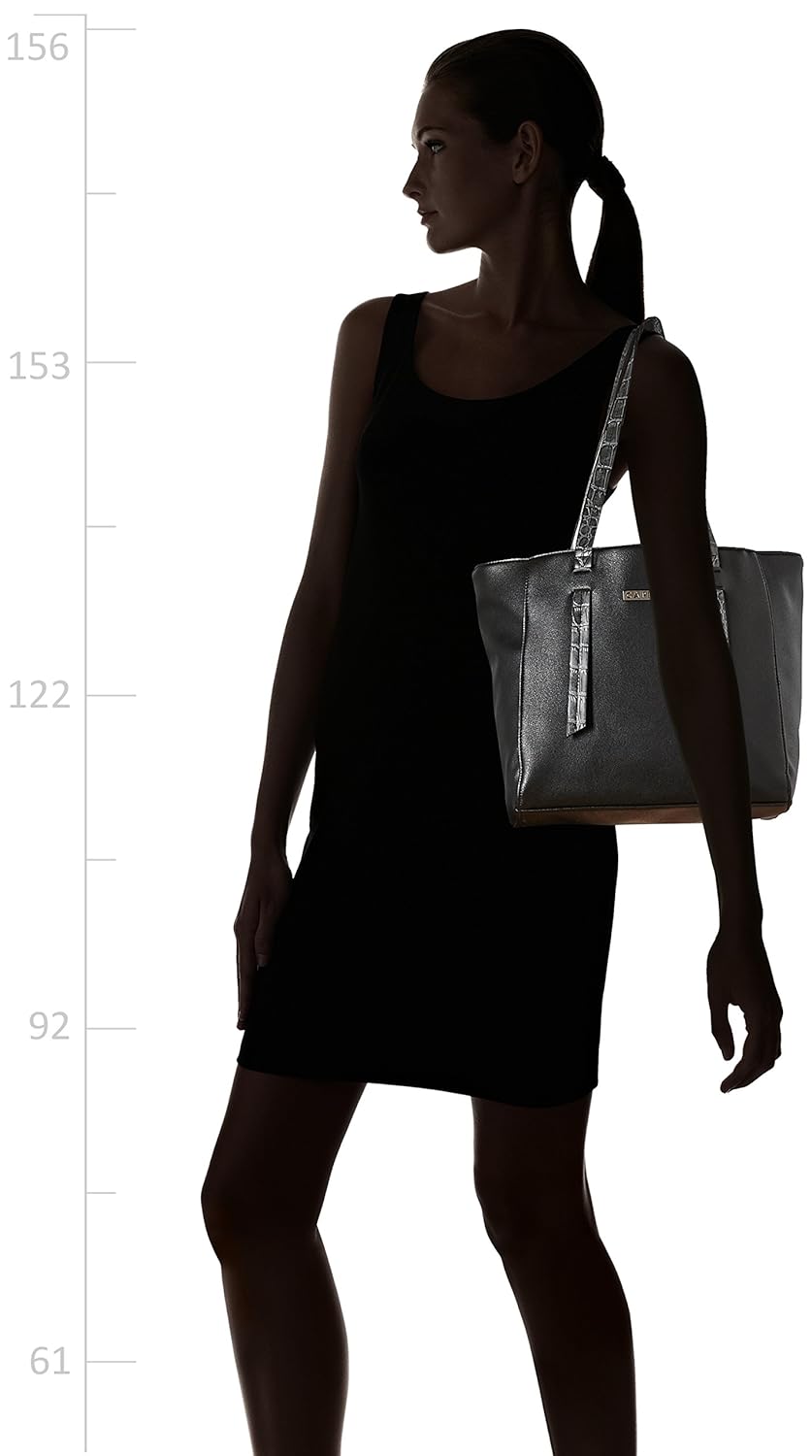 caprese evana women's tote bag (black)