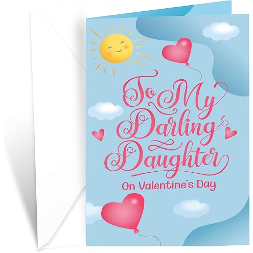 Second Ave Daughter Valentine's Day Bear Square Valentine's Day Greetings Card - View 8