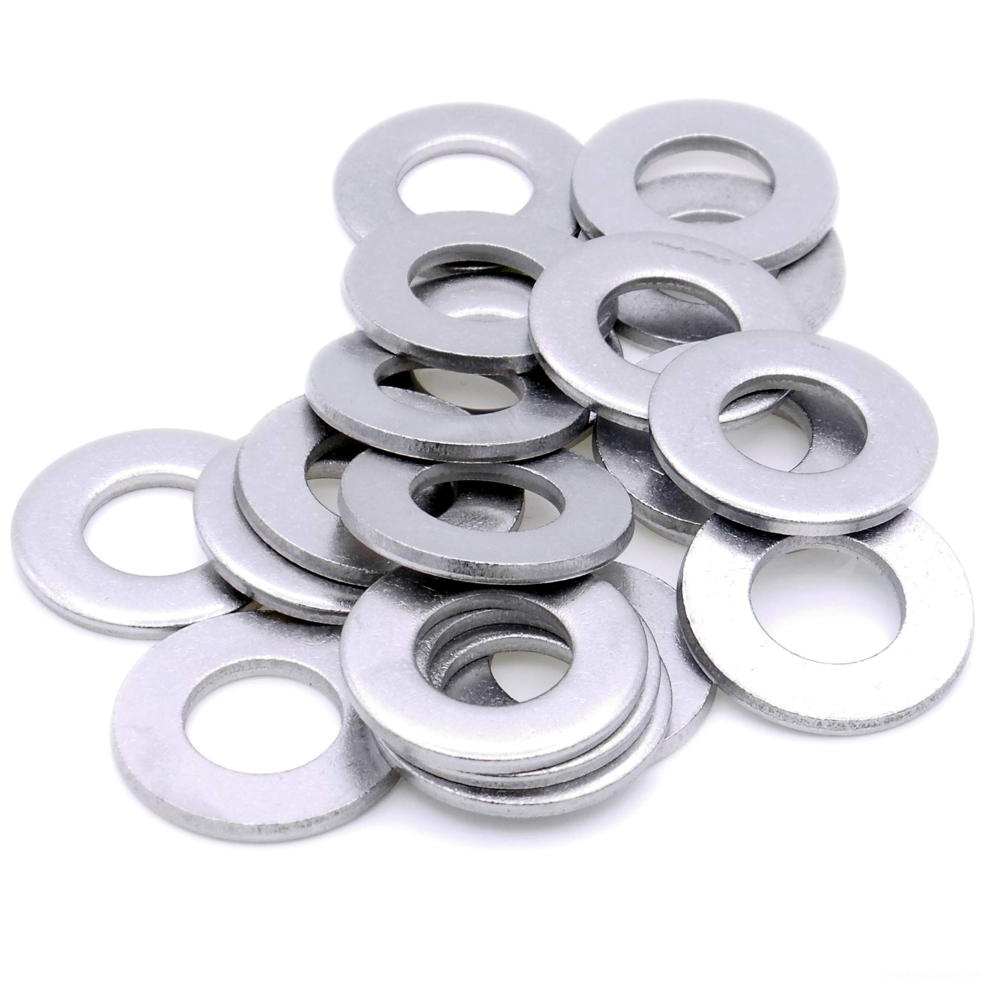 M4 (4mm) Flat Washer (Form C) - Stainless Steel (A2) (Pack of 20)