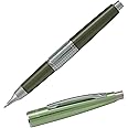 Pentel Sharp Kerry Mechanical Pencil, 0.5mm, Metallic Olive Barrel, 1 pack (P1035K), Green