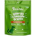 Zesty Paws OraStix for Dogs - Aller-Immune Sticks with Hemp Seed Turmeric EpiCor Pets Fish Oil Supports Immune Function Seasonal Allergies Skin Health Healthy Teeth Gum Blend 25oz