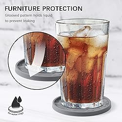 ME.FAN Silicone Coasters with Holder,[6