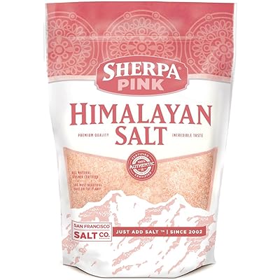 Sherpa Pink Gourmet Himalayan Salt - 5 lbs. Extra-Fine Grain