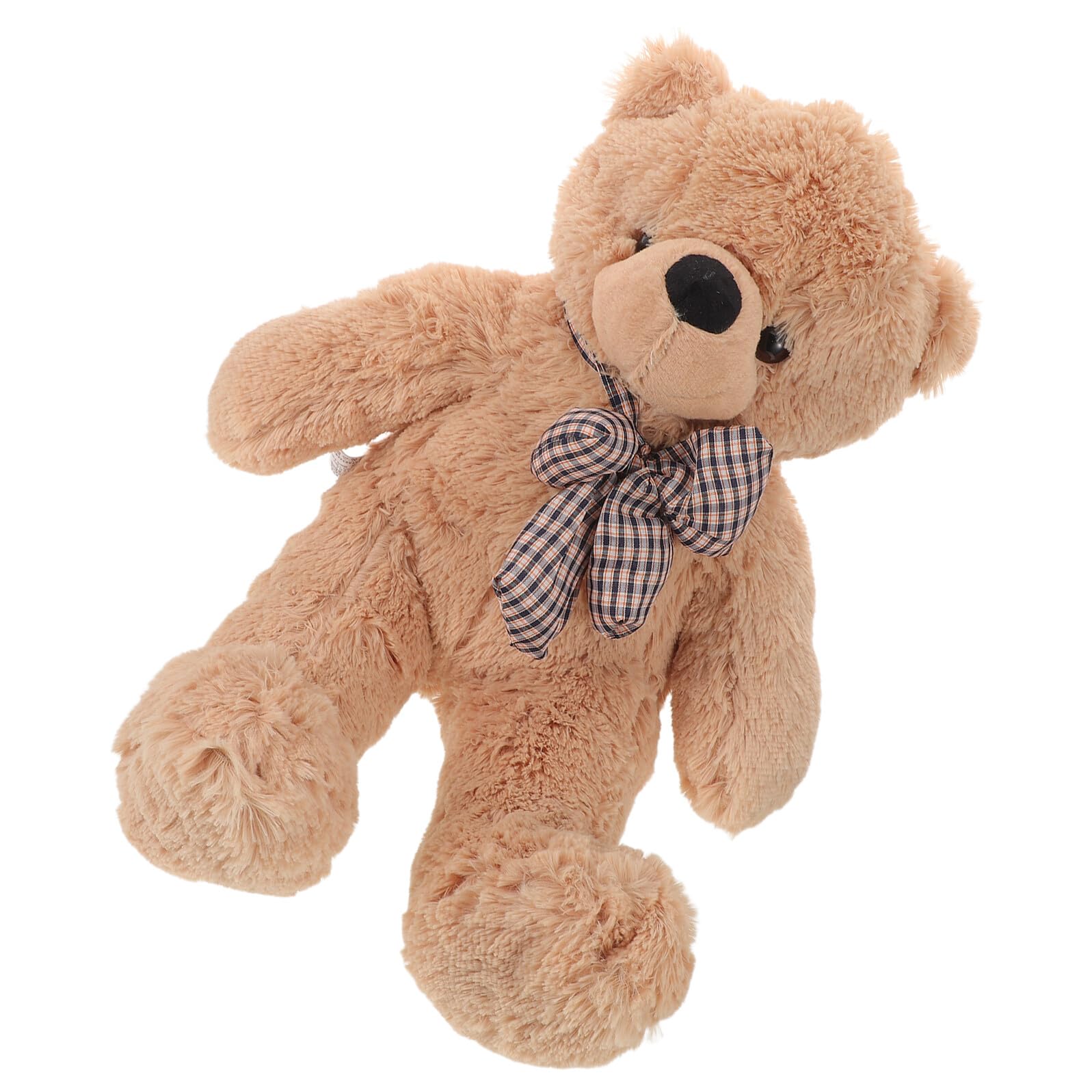 TOYANDONA 60Cm Brown Plush skin with Zipper – Soft Unfilled Bear Cover for DIY Stuffed Animal Crafting Projects