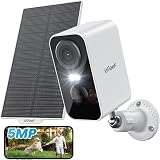 ieGeek 5MP Solar Wireless Outdoor Security Camera with Color Night Vision