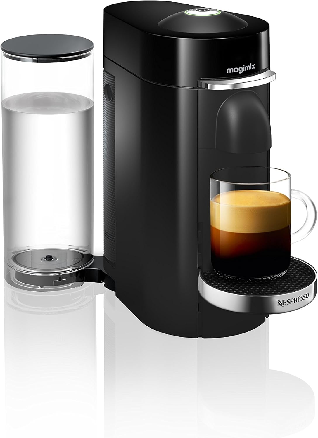 Nespresso Vertuo Plus Automatic Pod coffee machine for Americano Decaf, Espresso by Magimix in Black - Image 4
