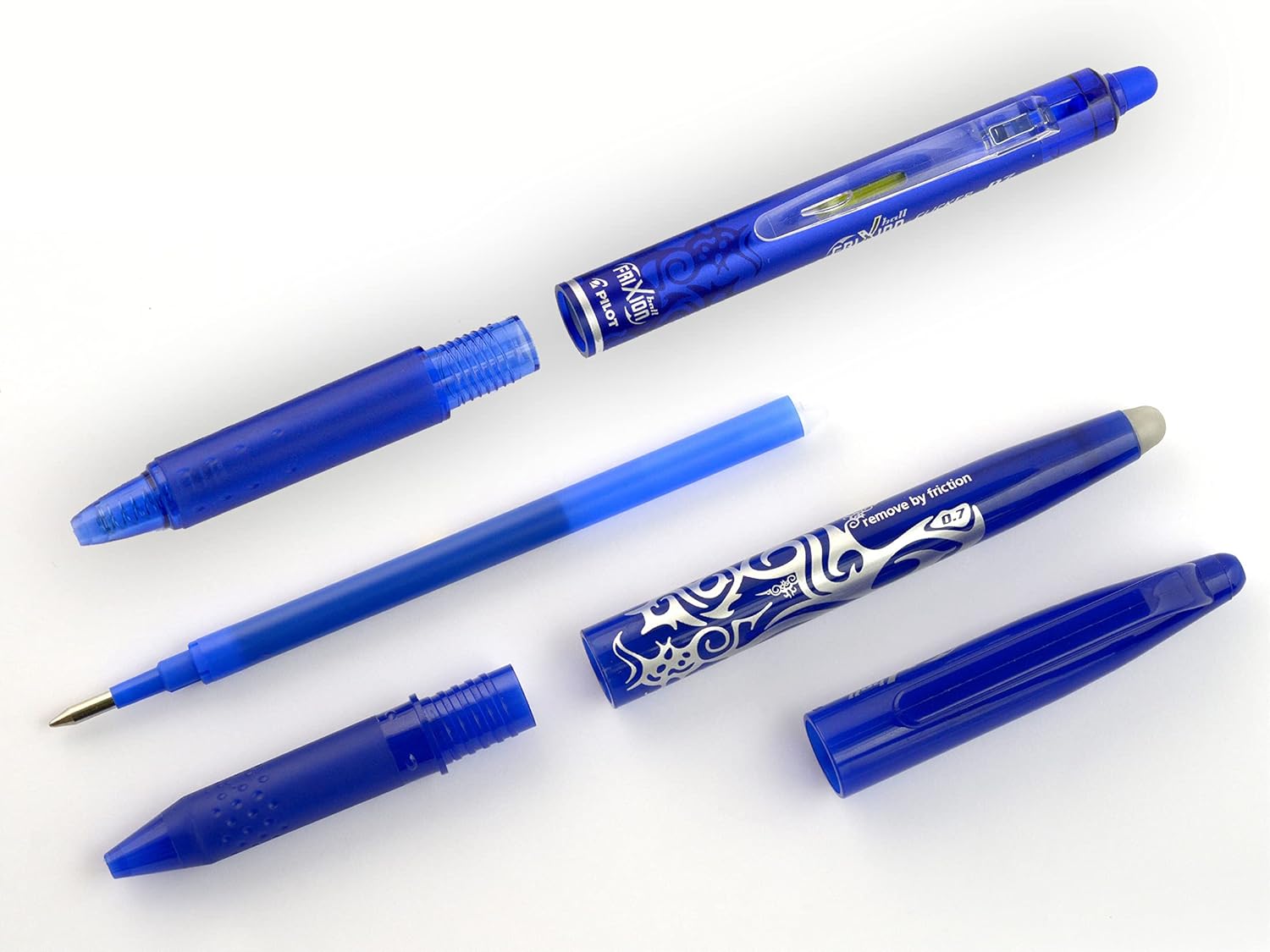 PILOT - Pack of 2 sets of 3 Refills 0,7 - Erasable ink for Frixion - Medium - Black, 3 count (Pack of 2) - Image 5