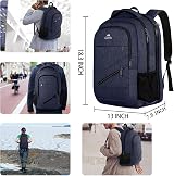 MATEIN 17 Inch Laptop Backpack TSA Water Resistant Large College Travel Bag view 4