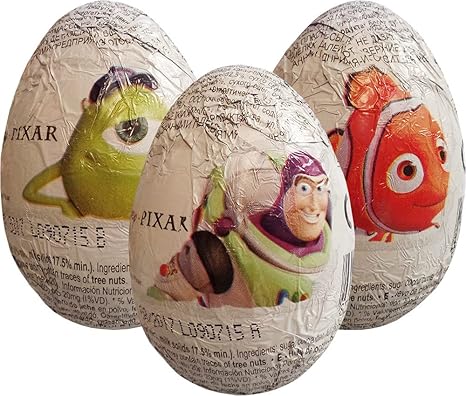 surprise eggs pixar