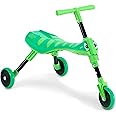 Scuttlebug 3-Wheel Foldable Ride-On Tricycle for 1+ Year Old Boys and Girls, Antennae Handlebar, Develop Your Toddler’s Balance and Motor Skills, Fun with No Surface Scratches (Grasshopper)