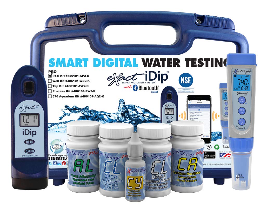 Photo 1 of Industrial Test Systems Exact iDip Pool Professional Test Kit, (486101-KP2-K)