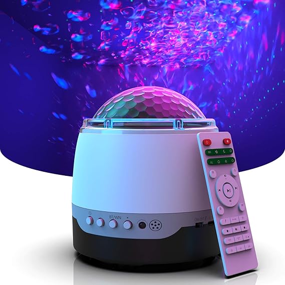 Dexors Galaxy Star Projector, Night Light Projector, White Noise