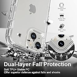 Follaroma for iPhone 15 Plus Case, Heavy Duty