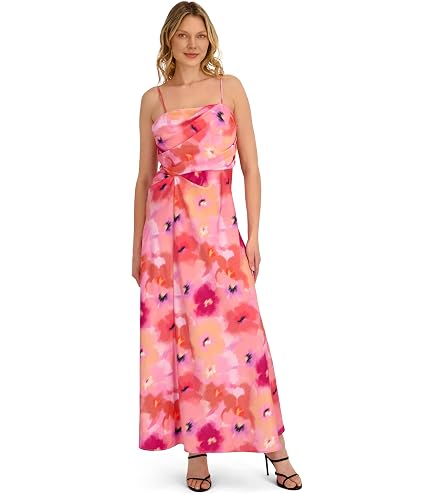 LAUNDRY BY SHELLI SEGAL Womens Lace Off-The-Shoulder Evening Dress Pink 6 : Clothing, Shoes & Jewelry