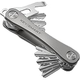 KeySmart Rugged Keychain Multitool Key Holder, Up to 14 Keys | Key Organizer for EDC. Expandable, Durable Build, Reduces Key Chain Bulk &amp; Jingle, Pocket Clip &amp; Bottle Opener Included